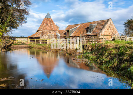 Preston Mühle in East Lothian Stockfoto