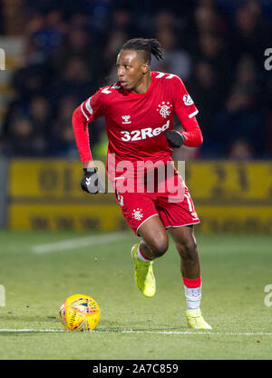 Förster Joe Aribo während der Ladbrokes schottischen Premiership Gleiches an Global Energy Stadion, Dingwall. Stockfoto