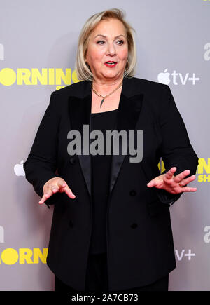 Regisseurin Mimi Leder an Apple die Morning Show Screening im Ham Yard Hotel, London statt. Stockfoto