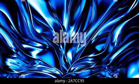 Eleganten blauen Hintergrund. 3D-Illustration, 3D-Rendering. Stockfoto