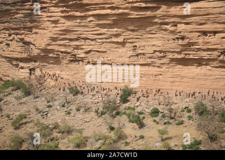 Der Dogon: Dorf von Banani Amou Stockfoto