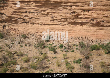 Der Dogon: Dorf von Banani Amou Stockfoto