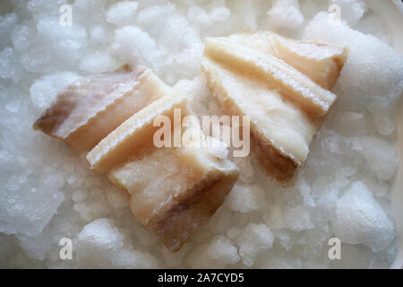 Allgemeine Ansichten von Harry's Fish and Chip Shop in Chichester, West Sussex, UK. Stockfoto