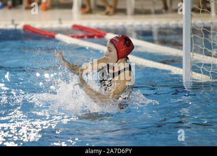 Brandimarte (sis Roma) während Sis Roma vs Exil SG, Roma, Italien, 31. Oktober 2019, Wasserball Wasserball EuroLeague Frauen Meisterschaft Stockfoto