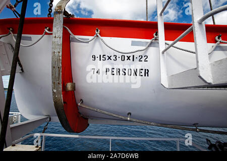 Stena Line Schiff M/S Stena Nautica, die zwischen Varberg (Schweden) - grenå (Dänemark) auf das Kattegat läuft. Foto Jeppe Gustafsson Stockfoto