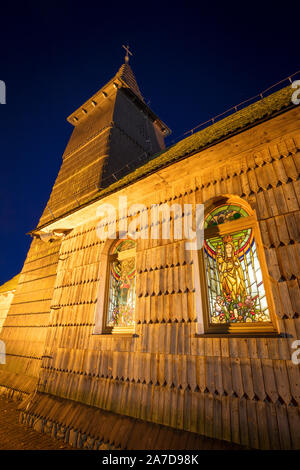 Unsere Liebe Frau von der Immerwährenden Hilfe Kirche in Rzepiska. Rzepiska, Kleinpolen, Polen. Stockfoto