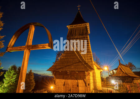 Unsere Liebe Frau von der Immerwährenden Hilfe Kirche in Rzepiska. Rzepiska, Kleinpolen, Polen. Stockfoto