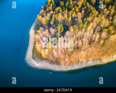Panorama von Polanczyk Bereich. Polanczyk, Transkarpatien, Polen. Stockfoto