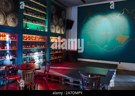 AEgisgarður, Handwerk Bier Factory in Reykjavik, Icleand Stockfoto