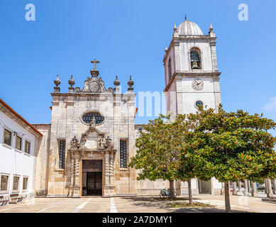 Die Kathedrale von Aveiro, auch bekannt als die Kirche St. Dominikus ist eine römisch-katholische Kathedrale in Aveiro, Portugal Stockfoto