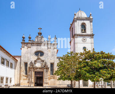 Die Kathedrale von Aveiro, auch bekannt als die Kirche St. Dominikus ist eine römisch-katholische Kathedrale in Aveiro, Portugal Stockfoto