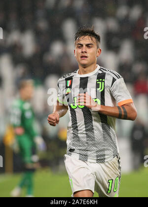 Torino, Italien. 30 Okt, 2019. 10 Paulo dybala (juventus) während Juventus vs Genua, Italienische Fußball Serie A Männer-WM in Turin, Italien, 30. Oktober 2019 - LPS/Claudio Benedetto Credit: Claudio Benedetto/LPS/ZUMA Draht/Alamy leben Nachrichten Stockfoto