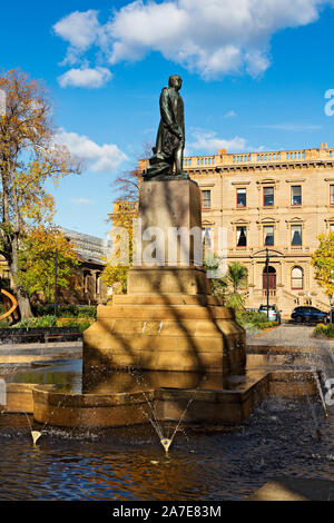 Hobart Australien/der Sir John Franklin Denkmal in Franklin Square, Hobart Tasmanien. Stockfoto