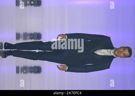 Carlo Pignatelli fashion show in Tutto sposi in Napoli. (Foto von Francesco Cigliano/Pacific Press) Stockfoto