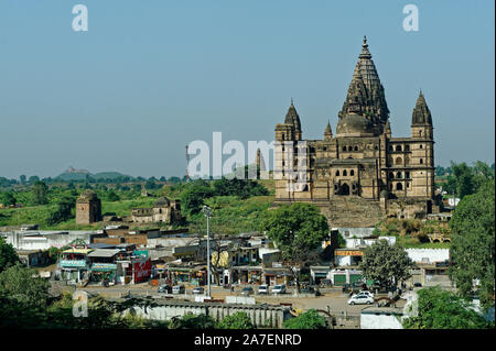 Orchha chaturbhuj Tempel in Madhya Pradesh, Indien Stockfoto