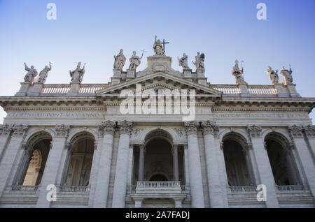 Die Kathedrale des Erlösers und des Heiligen Johannes des Täufers und des Evangelisten in der Lateran-basilika, Rom Stockfoto
