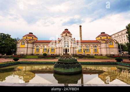 Palast der Regional History Museum in Sofia, Bulgarien Stockfoto