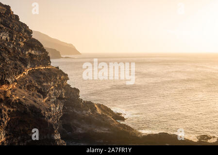 View Point Santo Domingo Rock, La Palma Stockfoto