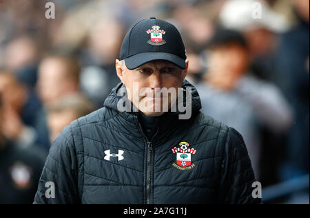 Southampton manager Ralph Hasenhuttl während der Premiership Gleiches an Etihad Stadium, Manchester. Stockfoto
