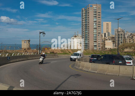 General De Gaulle, Beirut, Libanon Stockfoto