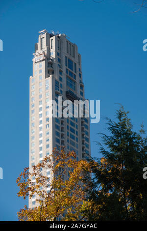 220 Central Park South, New York City, USA 2019 Stockfoto