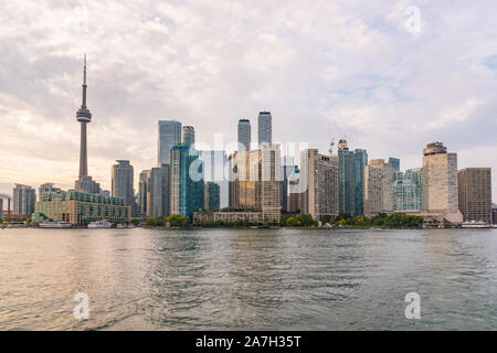 Tagsüber Skyline von Toronto, Ontario, Kanada Stockfoto