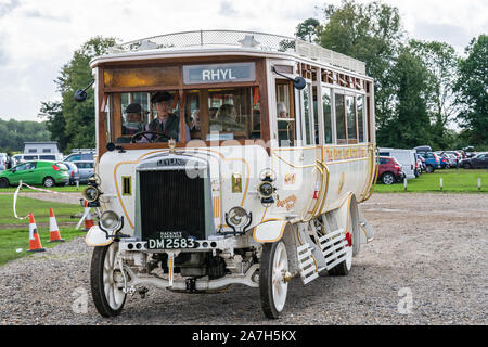 OLD WARDEN, BEDFORDSHIRE, Großbritannien, Oktober 6, 2019. Leyland 1923 Stockfoto