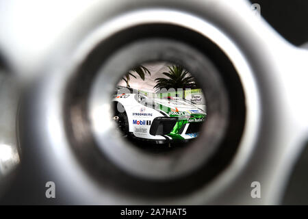 Mexiko City, Mexiko. 25 Okt, 2019. Motorsport: Porsche Mobil 1 Supercup, Mexiko 2019, Racing | Verwendung der weltweiten Kredit: dpa/Alamy leben Nachrichten Stockfoto