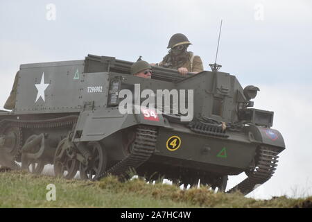 Bild des Yorkshire Kriegszeiten Erfahrung 2019 Stockfoto