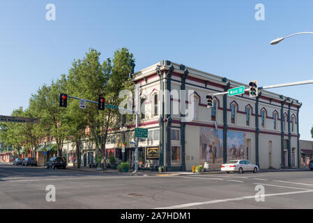 Downtown Pendleton, Oregon. Stockfoto