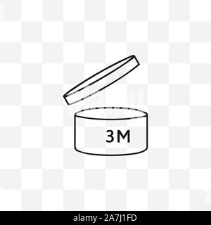 Nach dem Öffnen Symbol. Vector Illustration, flache Bauform. Stock Vektor