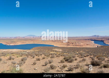 Wahweap Bay, Arizona, Vereinigte Staaten von Amerika Stockfoto