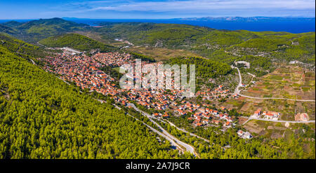 Insel Korcula, Kroatien Stockfoto