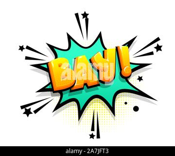 Comics text Russische phrase Verkauf pop art Stock Vektor