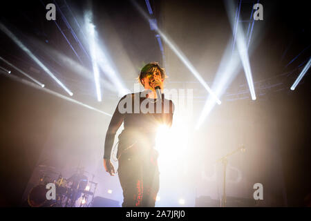 Yungblud (Dominic Richard Harrison) in Concerto al Fabrique, Milano. Foto di Davide Merli pro Alamy Stockfoto