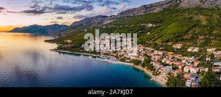 Brela, Kroatien Stockfoto