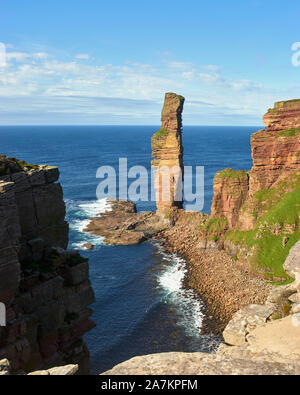 Old Man of Hoy Meer Stack, Hoy, Orkney, Schottland Stockfoto