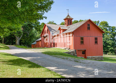 William Cullen Bryant Homestead, Cummington, MA Stockfoto