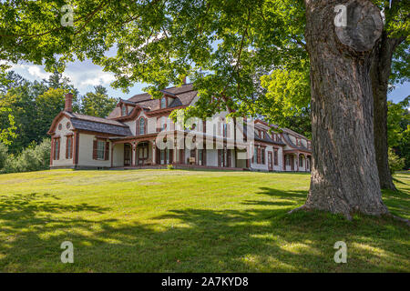 William Cullen Bryant Homestead, Cummington, MA Stockfoto