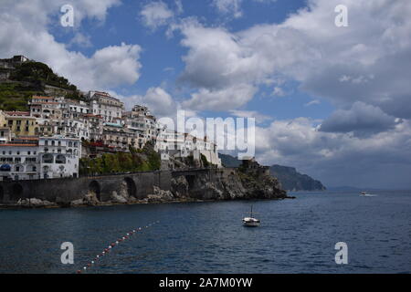 Küste von Amalfi, die Schönheit und die Wunder in einer einzigartigen verzauberter Ort Stockfoto