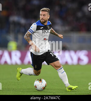 Alejandro Gomez von Atalanta Roma 25-9-2019 Stadio Olimpico Fußball Serie A 2019/2020 AS Rom - Atalanta Bergamasca Calcio Foto Antonietta Baldassa Stockfoto