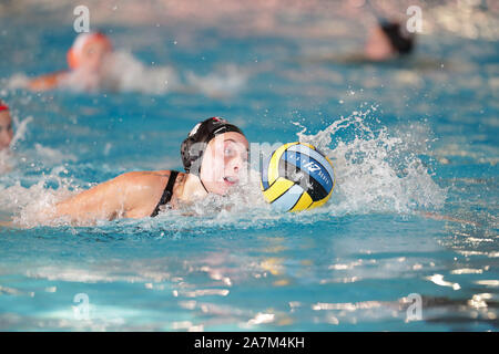 Roma, Italien, 03. November 2019, avegno (sis Roma) während Dunaujvaros (HUN) vs SIS Roma (ITA) - WASSERBALL EuroLeague Frauen Meisterschaft - Credit: LPS/Luigi Mariani/Alamy leben Nachrichten Stockfoto