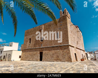 San vito Sactuary Kirche Sizilien Italien Außenansicht oder Fassade Stockfoto