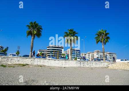 Konyaalti, Antalya, Türkei Urlaub, Türkei, Türkische Riviera, Mittelmeer, Konyaalti Beach Stockfoto