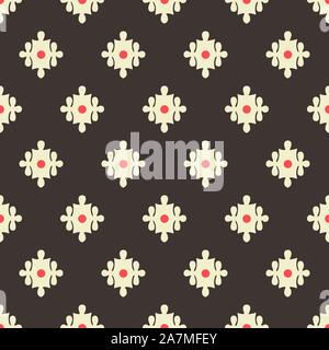Dunkelgrau viktorianische Verzierung Vektor-illustration Hintergrund - Ideal für Hintergründe, Stoffe, Tapeten, Vorhang etc. Stock Vektor