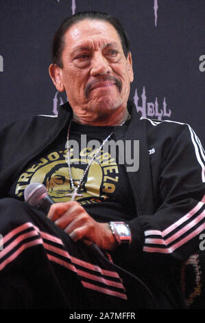 Neuss, Deutschland. 02 Nov, 2019. Danny Trejo am Wochenende der Hölle im Crowne Plaza. Neuss, 02.11.2019 | Verwendung der weltweiten Kredit: dpa/Alamy leben Nachrichten Stockfoto