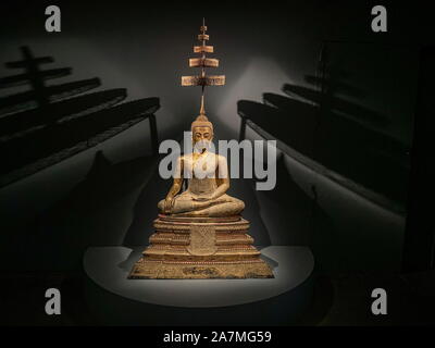 BOUDDHA Museum Guimet, PARIS Stockfoto