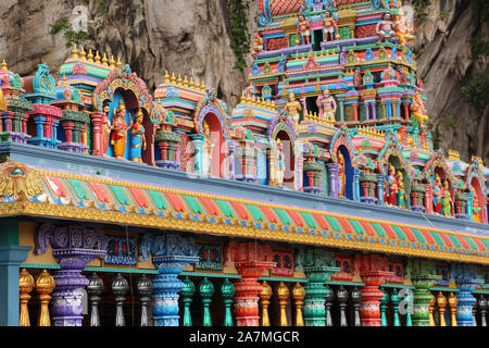 Batu Höhlen Hindu Tempel in Malaysia Stockfoto