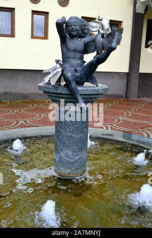 Brunnen in TRYAVNA - Balkan - Bulgarien Stockfoto