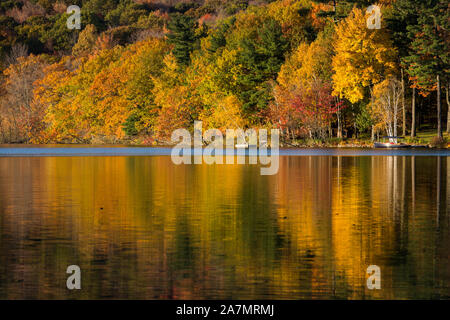 Mont St. Bruno National Park, Quebec, Kanada im Herbst Stockfoto